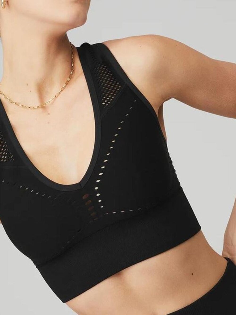 Alo Yoga Women's Black Bra